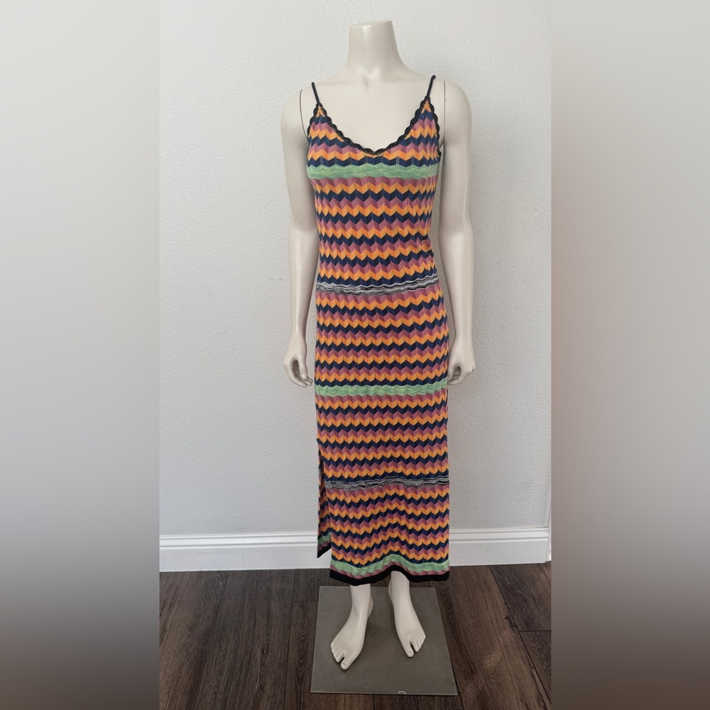 Scotch & Soda Colorful Chevron Maxi Dress
